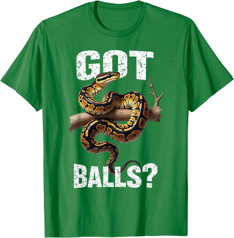Royal Ball Python Supplies Snake Owner Herpetology Funny Ball Python Lover Balls Reptile Keeper Snake Owners T-Shirt - Kelly