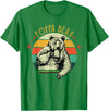 Poppa Bear Funny Father's Day shirt Mens Vintage Poppa Bear Shirt Funny Fathers Day T-Shirt - Kelly Green