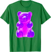 Urban Empyre Purple Gummy Bear T-Shirt - Kelly Green