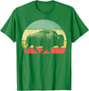 Bison Lover Gifts Wildlife I Bison Natural Reserve Vintage Buffalo Graphic Crew Neck Short Sleeve Regular Fit T-Shirt -