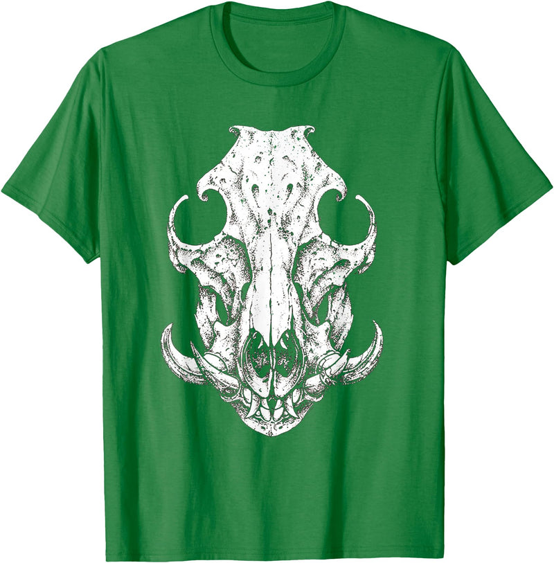 Hog Hunter Skull Co. Hog Hunter Skull Hunting Wild Hog Pigs T-Shirt - Kelly Green