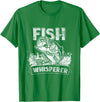 Fish T-Shirts Aquarium Animal Tank Tops Fish Whisperer T-Shirt - Kelly Green