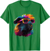 Guinea Pig Lover Designs Guinea Pig Lovers Colorful Pop Art Guinea Pig T-Shirt - Kelly Green
