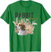 Beagle Dog Rabbit Hunter Rabbit Hunting Rabbiting Hunter for T-Shirt in Kelly Green