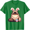 Easter Himalayan Cat Cats Pets Pet Bunny Rabbits Men Women T-Shirt in Kelly Green