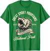 Great Smoky Mountains National Park Tennessee USA Great Smoky Mountains National Park Tennessee Bear Hike T-Shirt - Kelly Green