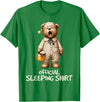 Schlafanzug Shirt Official Bear Sleep Shirt T-Shirt - Kelly Green