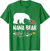 Nana Bear Autism Family Shirt Cute Nana Bear Autism Awareness Shirt Autistic Family T-Shirt - Kelly Green