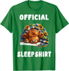 Official Sleep Pajamas Nightgown Sleepwear Apparel Highland_cow - Official Sleepshirt Pajamas Nightgown T-Shirt - Kelly Green