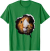 Guinea Pig Face Design Guinea Pig Face T-Shirt - Kelly Green