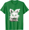 Angora Rabbits Owners Furry Rabbit T-Shirt in Kelly Green