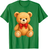 Teddy Bear Accessories Gifts Women Men Kids Teddy Bear Cute Teddy Bear Lover Illustration Graphic Design T-Shirt - Kelly Green