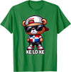 KLK Teddy bear que lo que Dominican flag shirt DIMELO KE LO KE Dominican Republic Flag Republica Dominicana T-Shirt - Kelly Green