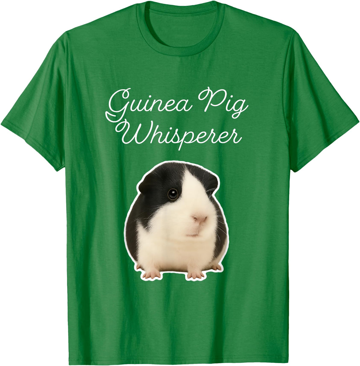 Miller Sye Guinea Pig Whisperer - American Guinea Pig T-Shirt - Kelly Green