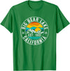 Vintage Style Big Bear Lake Retro 70s 80s Big Bear Lake California CA T-Shirt - Kelly Green