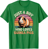 Guinea Pig Shirts & Gifts for Boys Boys Guinea Pig T-Shirt - Kelly Green