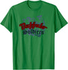 Gene Brown - drawn2themusic Buffalo Soldiers Top T-Shirt - Kelly Green