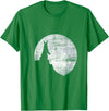 Pet Owner Gift Bunny Moon Rabbit T-Shirt in Kelly Green