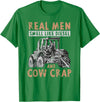 Farmer Apparel Real Men Smell Like Diesel And Cow Crap T-Shirt - Kelly Green
