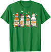 Pumpkin Spice Propofol Halloween Nurse Pumpkin Spice Propofol Ativan Versed Haldol Halloween Nurse T-Shirt - Kelly Green