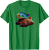 Green Terror Oscar Cichlid Tees Oscar Fish Green Terror Cichlids Monster Fish Aquarium T-Shirt - Kelly Green