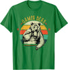 Gampa Bear Funny Father's Day shirt Mens Vintage Gampa Bear Shirt Funny Fathers Day T-Shirt - Kelly Green