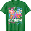 Bears Pink Or Blue Gender Reveal Bears Pink Or Blue Great Grandma Loves You Gender Reveal T-Shirt - Kelly Green