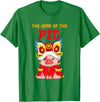 The Year Of The Pig 2031 Chinese Lunar New Year Year Of The Pig 2031 Chinese New Year Zodiac Sign Kids T-Shirt - Kelly Green