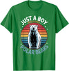 Polar Bear Shirts & Gifts for Boys Boys Polar Bear T-Shirt - Kelly Green