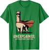 Vintage Llama Adventures | Funny Animal Gifts Superhero Llama Alpaca Lover Retro 80s 90s Vintage Men Women T-Shirt - Kelly Green
