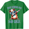 Funny Guinea Pig Daddy Cute Guinea Pig Designs Guinea Pig Dad Funny Guinea Pig T-Shirt - Kelly Green