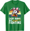 Every Bunny Was Kung Fu Fighting - Funny Rabbit Martial Art T-Shirt in Kelly Green