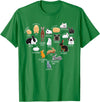 Rabbit Types & Cute Rabbit Species, Bunny - Rabbits T-Shirt in Kelly Green