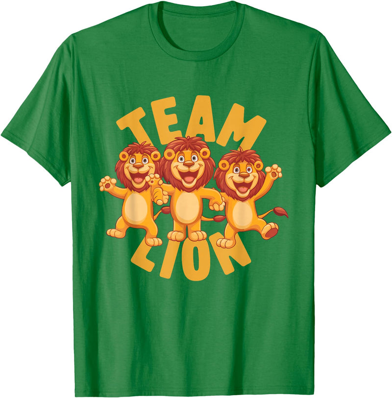 Lion Design for Lion Lovers Team Lion Stuff | Lion Costume | Products for Lion T-Shirt - Kelly Green