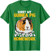 Sorry My Guinea Pig Ate My Homework Funny Pet Rodent Hamster T-Shirt - Kelly Green