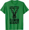 Flandrian Giant Rabbit T-Shirt in Kelly Green