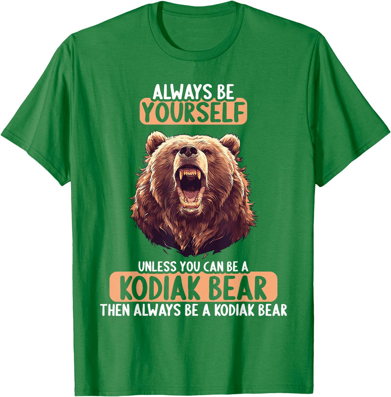 Kodiak Bears Kodiak Bear Lovers Shop Kodiak Bears Kodiak Bear T-Shirt - Kelly Green