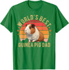 Guinea Pig Lovers Guinea Pig Tees Guinea Pig Shirt Worlds Best Guinea Pig Dad Furry Potato T-Shirt - Kelly Green