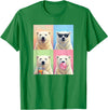 polar bears polar bear Shop Polar Bears Funny Polar Bear T-Shirt - Kelly Green