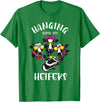 Cute Cow Herder Lady Animal Farm Lover Designs Funny Hanging with My Heifers Gift for Women Cow Farmer Girl T-Shirt - Kelly