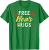 Bear Gay Pride by Content Design Studio Bear Community, Free Bear Hugs, Bear Flag, Gay Bear Pride T-Shirt - Kelly Green