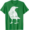 Crow Shirts Crow Raven Bird Lover Gift T-Shirt - Kelly Green