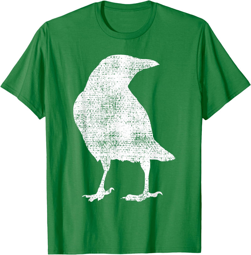 Crow Shirts Crow Raven Bird Lover Gift T-Shirt - Kelly Green