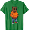 Bear Shirts For Men Women Kids Gifts Cool Bear Sunglasses Men Women Kids Boys Girls Youth Teen T-Shirt - Kelly Green