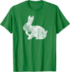 Love Bunny Rabbit Lover Animal Pet Owner Easter Gift T-Shirt in Kelly Green