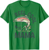 O Fishally One 1st Birthday Fishing Family Fish O Fishally One 1st Birthday Fishing Family Reel Cool Mama T-Shirt - Kelly Green