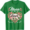 Nana Bear Shirt Designs and Gift Ideas for Grandma Nana Bear Shirt for Women - Cute Mother's Day and Birthday T-Shirt - Kelly Green