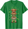 St Patricks Day Highland Cow Lucky Irish Shamrock Funny St Patrick's Day Highland Cow Lucky Shamrock Irish T-Shirt - Kelly