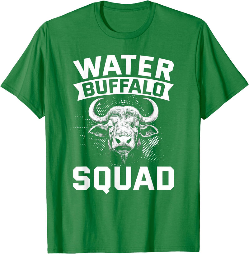 Water Buffalo Carabao Breeder Carabao Water Buffalo Ox National Park T-Shirt - Kelly Green