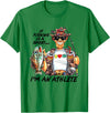 If Fishing Is A Sport I'm An Athlete Funny Tees If Fishing Is A Sport I'm An Athlete Funny Fishing Lovers T-Shirt - Kelly Green